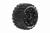 LOUISE, LT3331SB, MFT MT-Maxx 2.8 Cyclone 1/10 zachte velg zwart