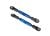 L/R Gewindestange Camber 83mm vo Alurohr blau eloxiert