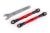 Toespoorstang 7075-T6 aluminium rood 75mm voor l/r
