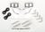 Seiten-Spiegel, Chrome l&r, Retainers (2), Body Clips (4)