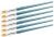 10 BRUSH SYNTHETIC FLAT