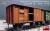 RAILWAY COVERED GOODS WAGON 18 T NTV