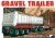 MPC 3 AXLE GRAVEL TRAILER 1:25 SCALE MODEL KIT