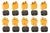 XT 60 PLUS gold contacten - Geel- 5 paar