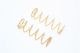 GPM, SPARE SPRINGS (GOLD) FOR FRONT/REAR DAMPERS -2PC SET GOLD GPM TRX 1/10 MAXX